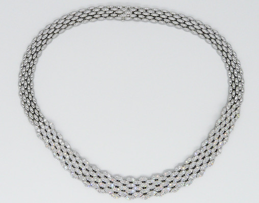 SOLD - A pre-owned diamond collar, by Picchiotti