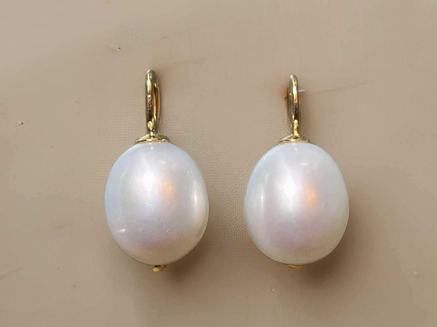 HARMONY COLLECTION - A Pair of Freshwater Cultured Pearl Earring Enhancers